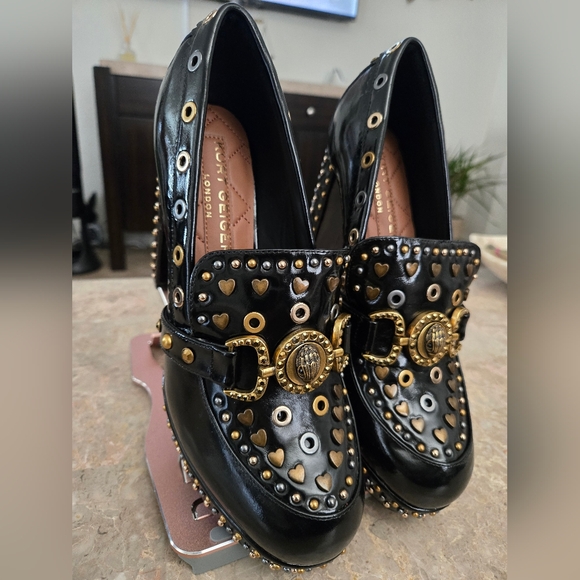 Kurt Geiger London Mansion Stud Loafer Pumps. SIZE 42 - Picture 3 of 14